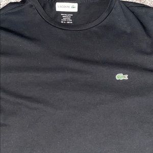 Lacoste men’s t-shirt black size medium